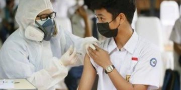 Update Vaksinasi Siswa SMA/SMK Negeri di Riau, Capai 84,11 Persen