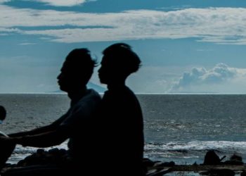 Gunung Anak Krakatau Kembali Erupsi, Kolom Abu Hitam Bertambah Tinggi