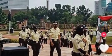 HUT Satpam Ke-41, Seragam Baru Warna Krem Sekaligus Dikenalkan