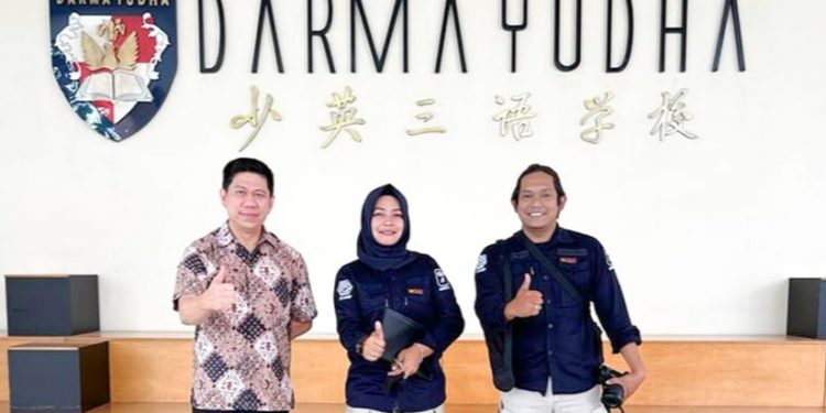Komitmen Saling Dukung, Ketua Yayasan Darma Yudha Sambut Baik Kunjungan Tim F3 Agency Media Partner
