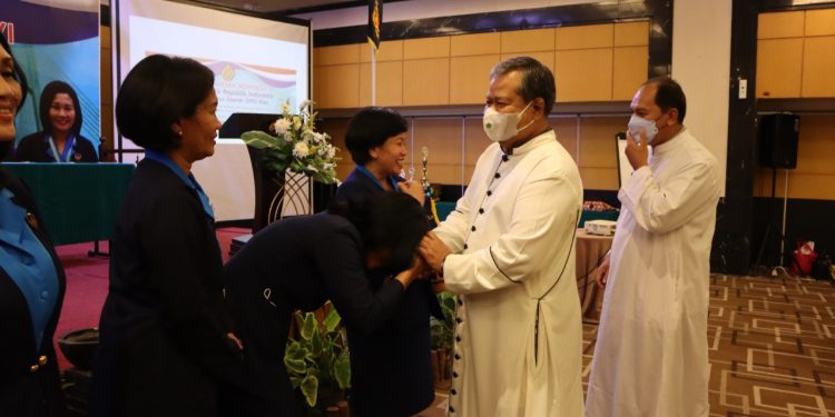 WKRI DPD Riau Gelar Konferda Ke-VI, Ini Pesan Vikjen Keuskupan Padang