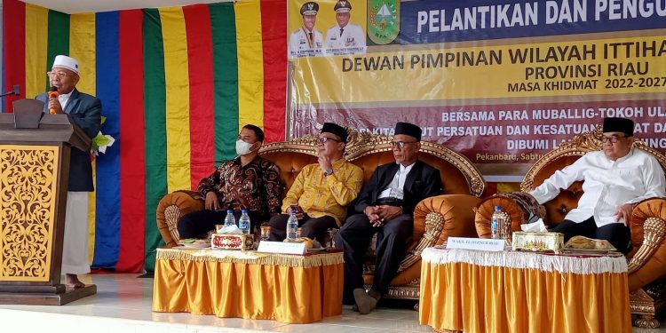 Wagubri Lantik DPW Ittihadul Muballighin Riau