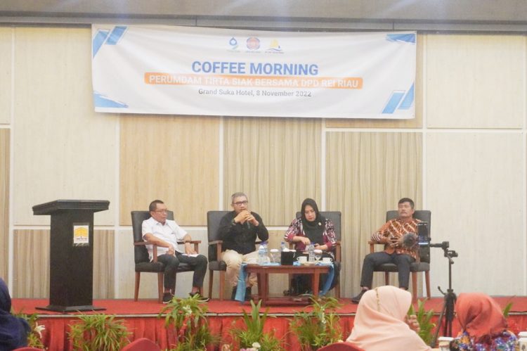 DPD REI Riau Dukung Pengembangan Jaringan Perumdam Tirta Siak