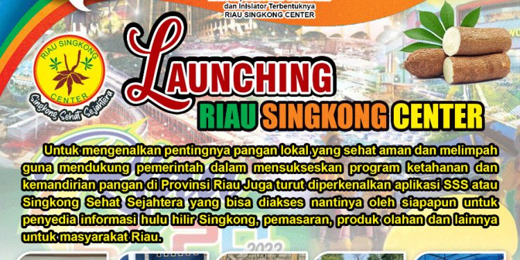 Mantap! Riau Singkong Center Segera Launching