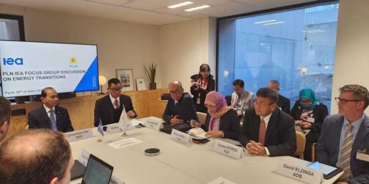 Diskusi Intensif dengan International Energy Agency, Dirut PLN Paparkan Strategi Wujudkan Transisi Energi di Indonesia