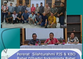 Pererat Silahturahmi PJS Babel Bersama KBO Babel Gelar Halal Bihalal Idul Fitri 1444 H
