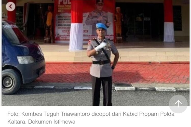 Kombes Teguh : Tidak Ada Label Pelanggaran Yang Saya Bawa Jenderal, Saya Tetap Jadi Singa