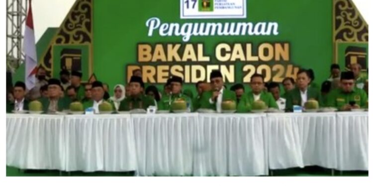 PPP Resmi Usung Ganjar Pranowo Capres 2024