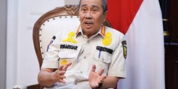 Syamsuar Beri Bankeu, Banyak Proyek-Proyek Mangkrak Yang Sudah Kita Bangun