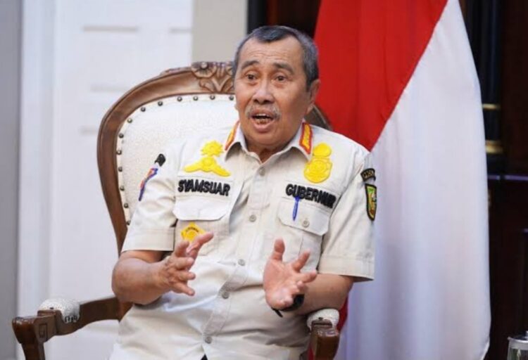 Syamsuar Beri Bankeu, Banyak Proyek-Proyek Mangkrak Yang Sudah Kita Bangun