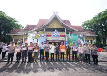 Pastikan Keamanan Mudik Idulfitri, Gubernur Riau Tinjau Posko Pengamanan Lebaran