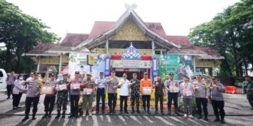 Pastikan Keamanan Mudik Idulfitri, Gubernur Riau Tinjau Posko Pengamanan Lebaran
