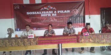 Ir.Effendi Sianipar, M.M, M.Si., Anggota MPR RI Gelar Kegiatan 4 Pilar di Kabupaten Rokan Hilir