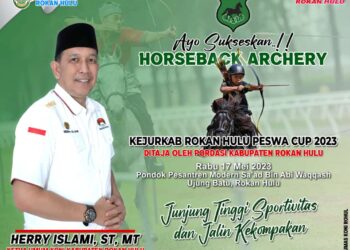 Sri Deviyani Pengurus Pordasi Riau, Dukung Kejurkab Peswa Cup 2023 Kabupaten Rokan Hulu