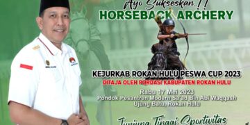 Sri Deviyani Pengurus Pordasi Riau, Dukung Kejurkab Peswa Cup 2023 Kabupaten Rokan Hulu
