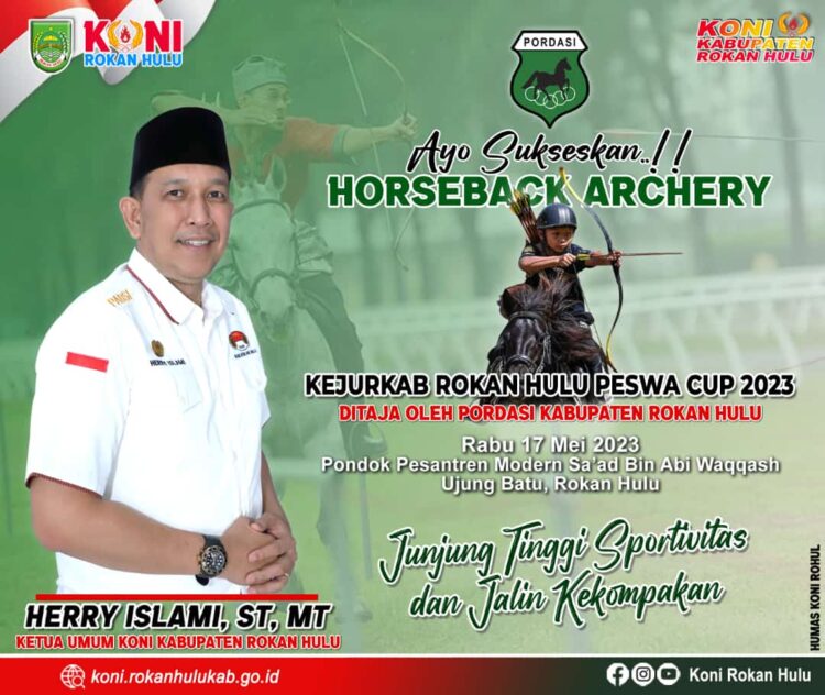 Sri Deviyani Pengurus Pordasi Riau, Dukung Kejurkab Peswa Cup 2023 Kabupaten Rokan Hulu