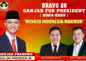 Dipercaya Sebagai Korda Kepri Tim Bravo 28, Purnawan Putra : Siap Menangkan Pak Ganjar Presiden 2024