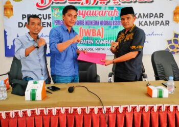 Debi Yosdarta Terpilih Secara Aklamasi Sebagai Ketua IWBA Kabupaten Kampar