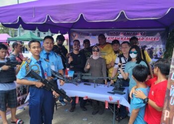 Stand Porgasi Jadi Stand Favorit Pada Open Base Lanud Rusmin Nurjadin 2023 di Pekanbaru
