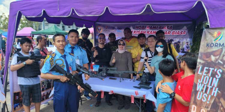 Stand Porgasi Jadi Stand Favorit Pada Open Base Lanud Rusmin Nurjadin 2023 di Pekanbaru