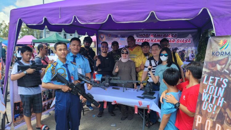 Stand Porgasi Jadi Stand Favorit Pada Open Base Lanud Rusmin Nurjadin 2023 di Pekanbaru