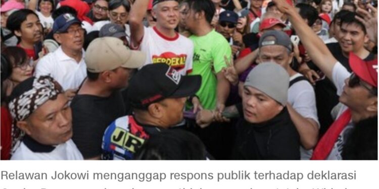 Ungkap Musra Beda Jokowi-Ganjar : Dulu Rakyat Gerak, Sekarang Partai