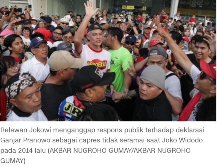 Ungkap Musra Beda Jokowi-Ganjar : Dulu Rakyat Gerak, Sekarang Partai