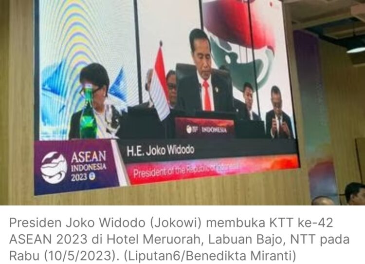 Jokowi Ketok Palu, KTT ke-42 ASEAN 2023 Resmi Dimulai