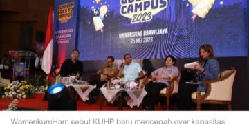 Wamenkumham Sebut KUHP Baru Cegah Lapas Over Kapasitas