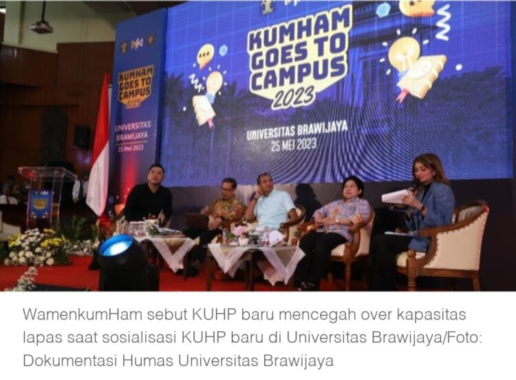 Wamenkumham Sebut KUHP Baru Cegah Lapas Over Kapasitas