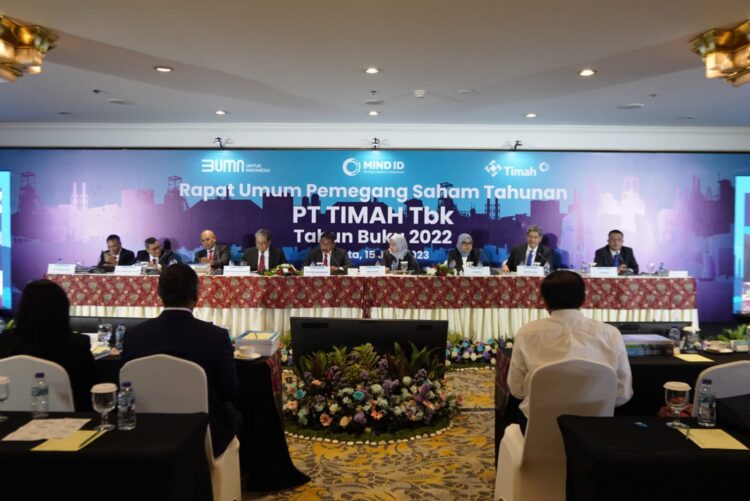 RUPS PT Timah Tbk  Bagikan Dividen Rp 312 M Dan Ini Susunan Jajaran Direksinya