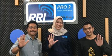 HANI 2023, Ketua Karang Taruna Siak Hulu Jadi Narasumber di RRI Pro 2  FM