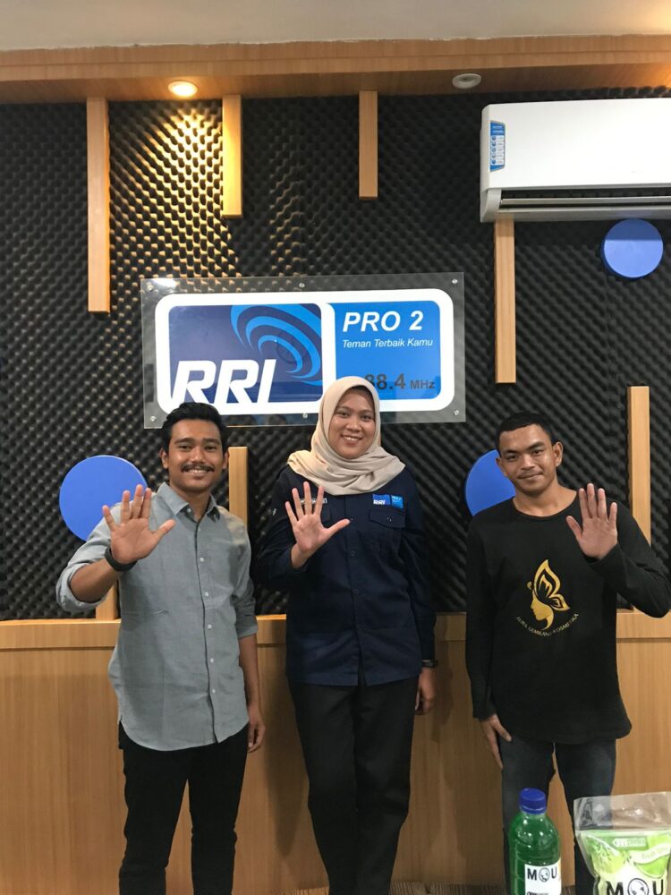 HANI 2023, Ketua Karang Taruna Siak Hulu Jadi Narasumber di RRI Pro 2  FM