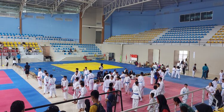 Kejuaraan Karate O2SN 2023 Digelar di Rumbai Sport Center Pekanbaru
