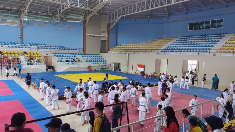 Kejuaraan Karate O2SN 2023 Digelar di Rumbai Sport Center Pekanbaru
