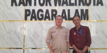 Terima Pengurus DPC PJS Kota Pagaralam, Walikota Siap Sukseskan Rakernas di Bumi Sriwijaya
