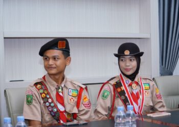 Kwarcab Kampar Kirim 2 Peserta  Ikuti Jambore Dunia 2023 di Korea Selatan