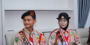 Kwarcab Kampar Kirim 2 Peserta  Ikuti Jambore Dunia 2023 di Korea Selatan