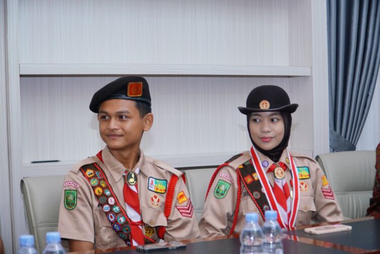 Kwarcab Kampar Kirim 2 Peserta Ikuti Jambore Dunia 2023 di Korea Selatan