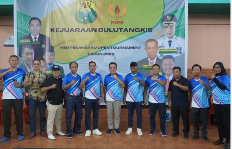 Ratusan Peserta Ikuti Tournament PBSI, Kadispora Harapkan Bisa Sampai Tingkat Internasional