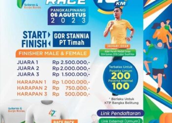 Peringati HUT ke-47 Perusahaan, PT Timah Tbk Gelar Pekan Sehat di Empat Wilayah