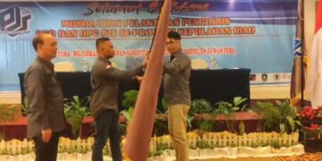 Hasil Musda, Rian Terpilih Secara Aklamasi Sebagai Ketua DPD PJS Kepri