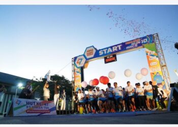 Run Race 10 K Pekan Sehat PT Timah Tbk Sukses Digelar, Jadi Ajang Pemanasan Para Atlet untuk Berlaga di Porprov Babel