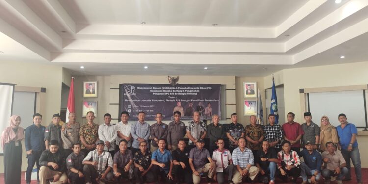 Musda Berlangsung Sukses, Rikky Fermana Jabat Ketua PJS Babel