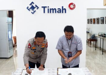 Dirut PT Timah Tbk Teken Adendum Naskah Kesepahaman dengan Kapolda Babel, Langkah Perketat Pengamanan Obvitnas dan Konsesi