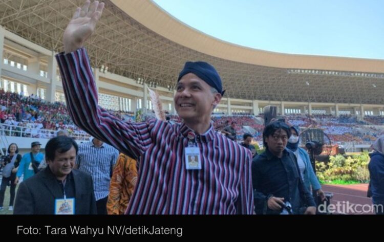 Ganjar Tempati Posisi Teratas di Survey Litbang Kompas, SMRC dan LSI