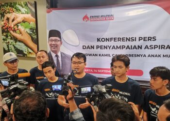 Generasi Muda Indonesia Dukung Ridwan Kamil Sebagai Cawapres 2024
