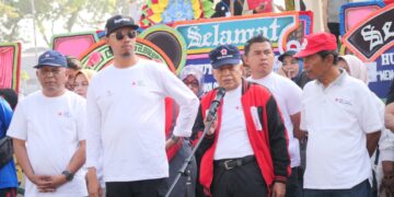 Ribuan Peserta Meriahkan Jalan Sehat HUT PMI ke-78 di Kota Bukittinggi