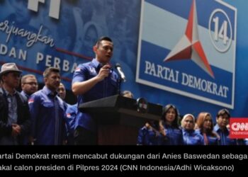 Demokrat Resmi Cabut Dukungan Anies Capres di Pilpres 2024