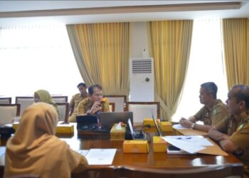 Pemprov Riau Kembali Bahas Pembentukan UPT Pengelolaan Pangan Strategis